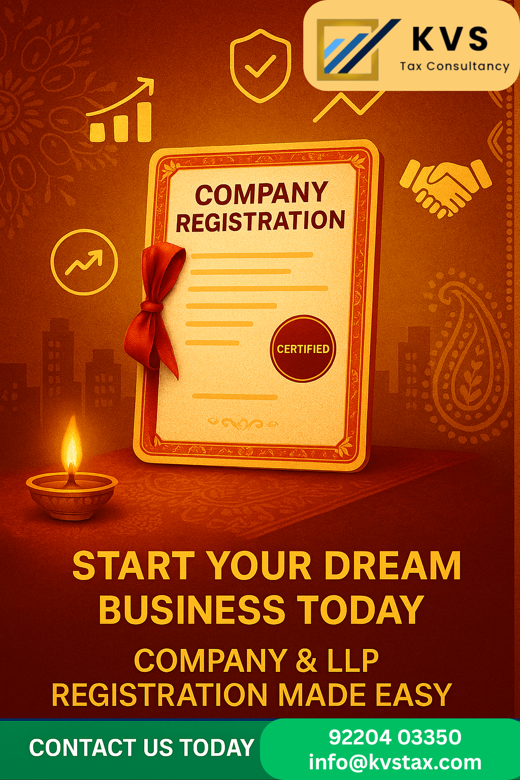 🌟 Start Your Dream Business Today — Company & LLP Registration Made EasyCompany & LLP Registration
